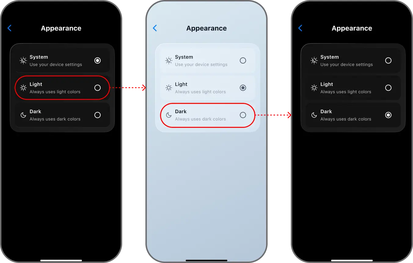 Coinductor app screen for Review destructive actions carefully